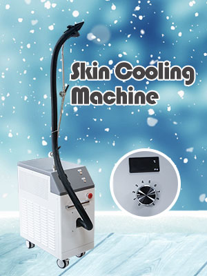 Professional NewestReduce Pain Cold Air SkinCooling Machine for LaserMachine   